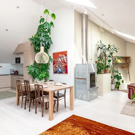 Poista 2ndhomes Deluxe 2br Penthouse With Rooftop Terrace & Sauna In Center
